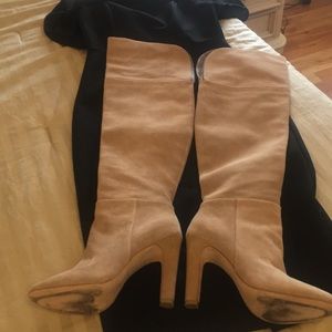 Suede over the knee Boots